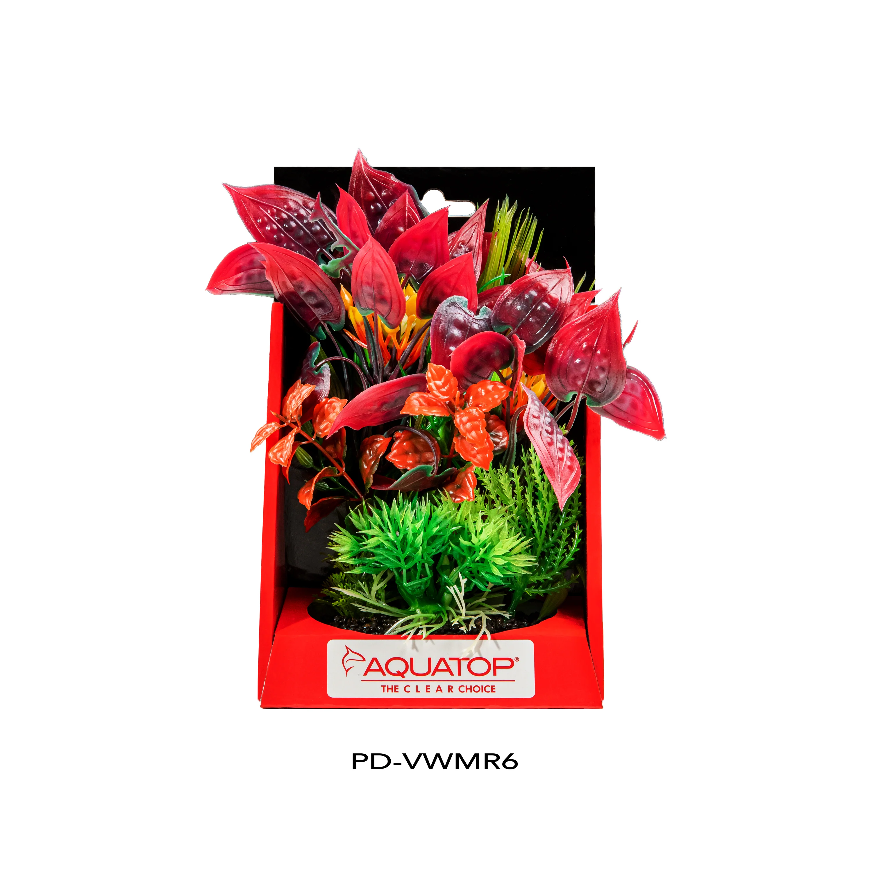 Aquatop Vibrant Wild Plant Mixed Red 6 in