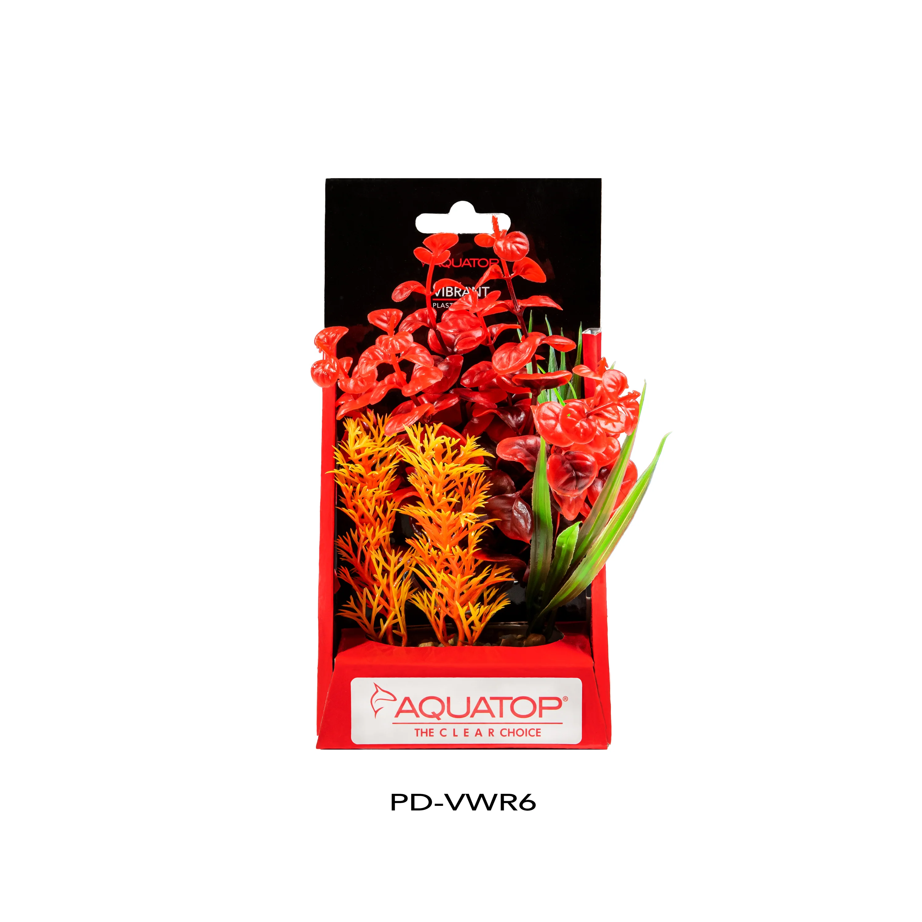 Aquatop Vibrant Wild Plant Red 6 in