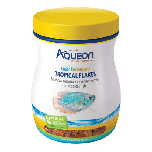 Aqueon Tropical Flakes Color Enhancing 2.29 Ounces Color - Image 2