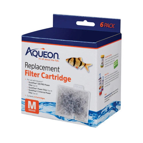 Aqueon Replacement Filter Cartridges Medium - 6 pack - Image 2