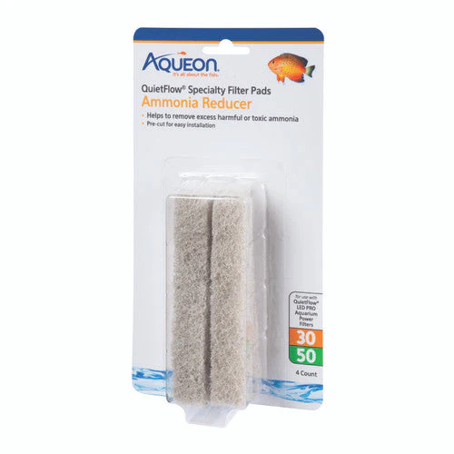 Aqueon Replacement Specialty Filter Pads Ammonia Reducer 30/50, 4 Pack - Image 2
