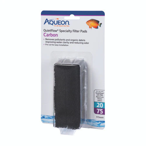 Aqueon Replacement Specialty Filter Pads Carbon 20/75 - Image 2