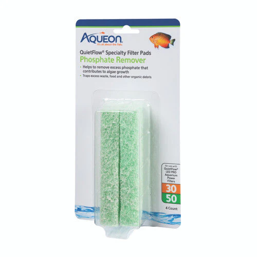 Aqueon Replacement Specialty Filter Pads Phosphate Remover 30/50 - Image 2