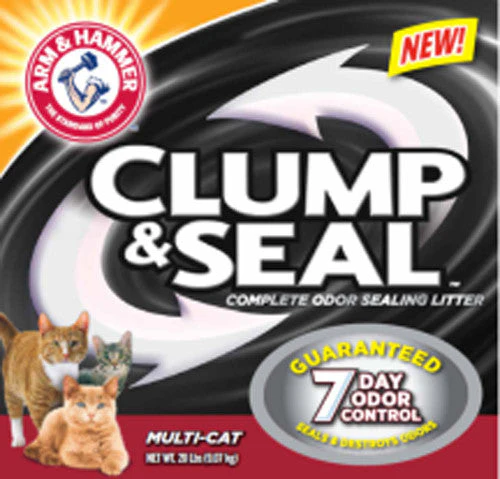 Arm & Hammer Clump & Seal Multi-Cat Cat Litter 28 lb - Image 2