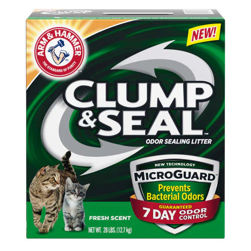 Arm & Hammer Clump & Seal Microguard Cat Litter 28 lb - Image 2