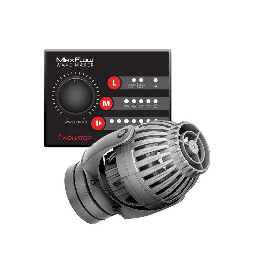 Aquatop MaxFlow MWV-2000 DC Wavemaker Pump with Controller 352 - 2133 GPH - Image 2