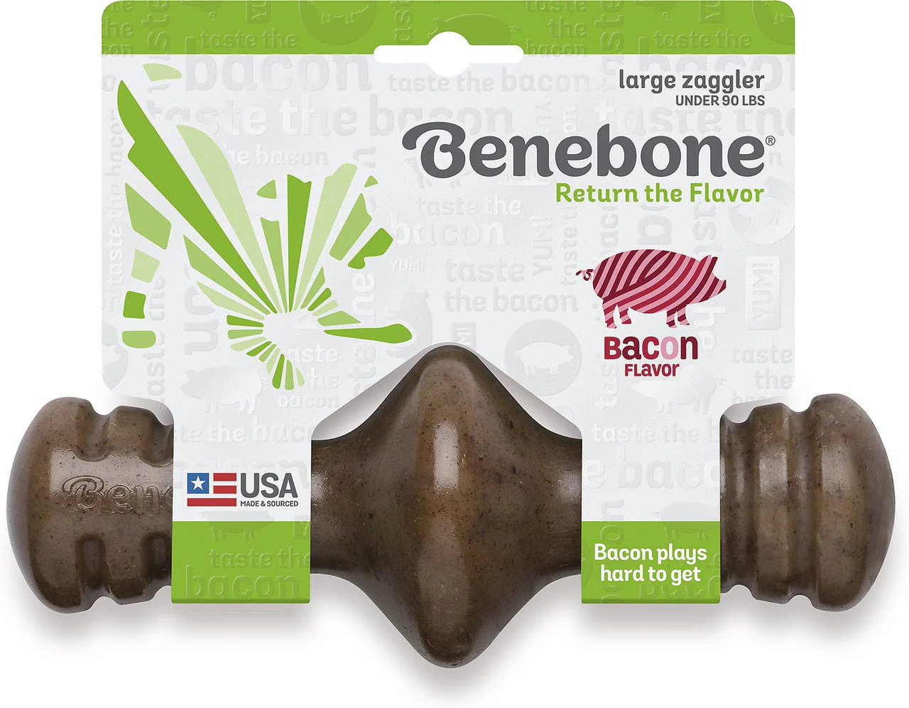 Benebone Zaggler Dog Chew Lg {L+x}
