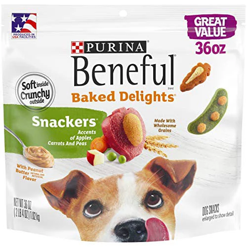 Beneful Baked Delight Dog Treat 4/36oz {L+1} 178648 - Image 2