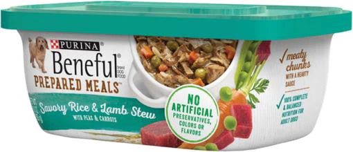 Beneful Prepared Meals Rice And Lamb Stew 8/10OZ {L+1} 178343