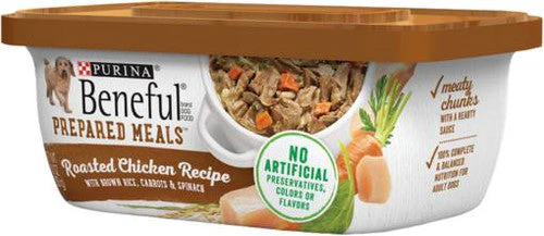 Beneful Prepared Meals Roasted Chicken Recipe 8/10OZ {L-1} 178335 - Image 2