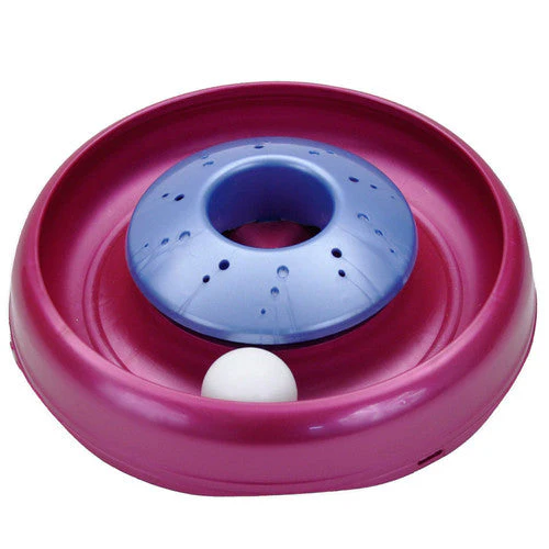 Bergan Cyclone Catnip Cat Toy Aqua, Mulberry - Image 2