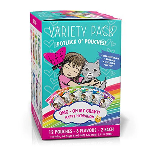 Bff Cat Omg Variety Potluck 2.8oz Pouches {L+x} - Image 2