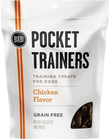 Bixbi Dog Pocket Trainer Chicken 6oz {L+x}