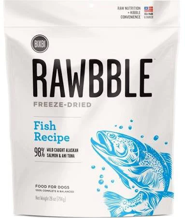 Bixbi Rawbble Dog Freeze Dried Fish 28oz {L+x} - Image 2