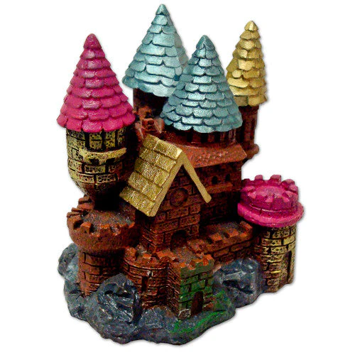 Blue Ribbon Exotic Environments Aqua Critter's II Castle Aquarium Ornament Multi-Color 2.25 in - Image 2
