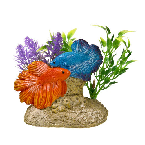Blue Ribbon Exotic Environments Aquatic Scene Statue 3.5'' - Image 2