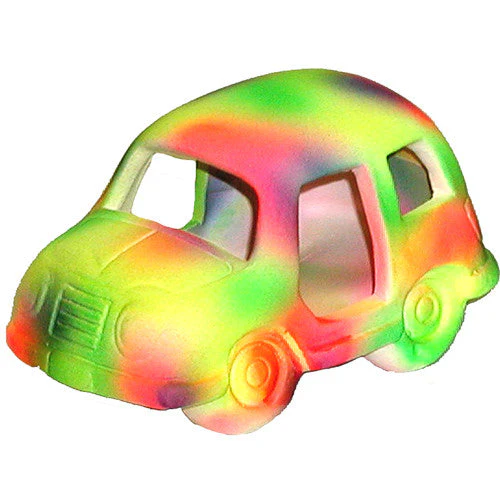 Blue Ribbon Funky Fluorescents Automobile Aquarium Ornament Green, Red 2.5 in - Image 2