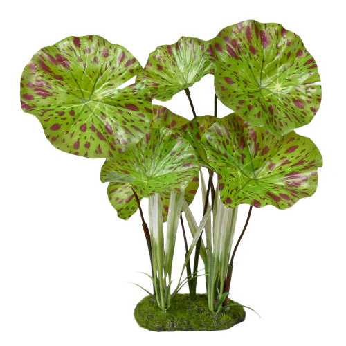 Blue Ribbon ColorBurst Florals Lotus Aquarium Plant Green 8 in - Image 2