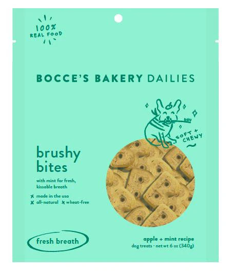 Bocce's Brushy Bites Soft & Chewy 6 oz