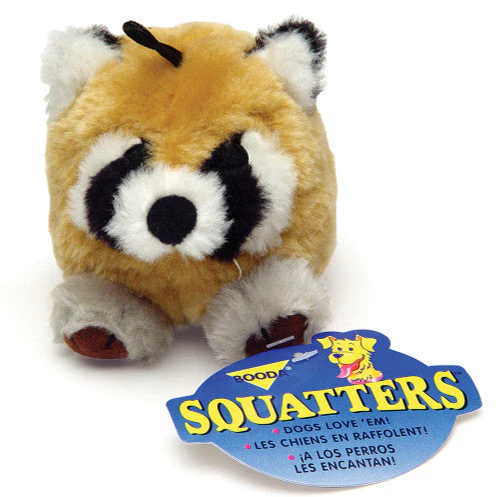 Booda Squatter Dog Toy Raccoon MD - Image 2