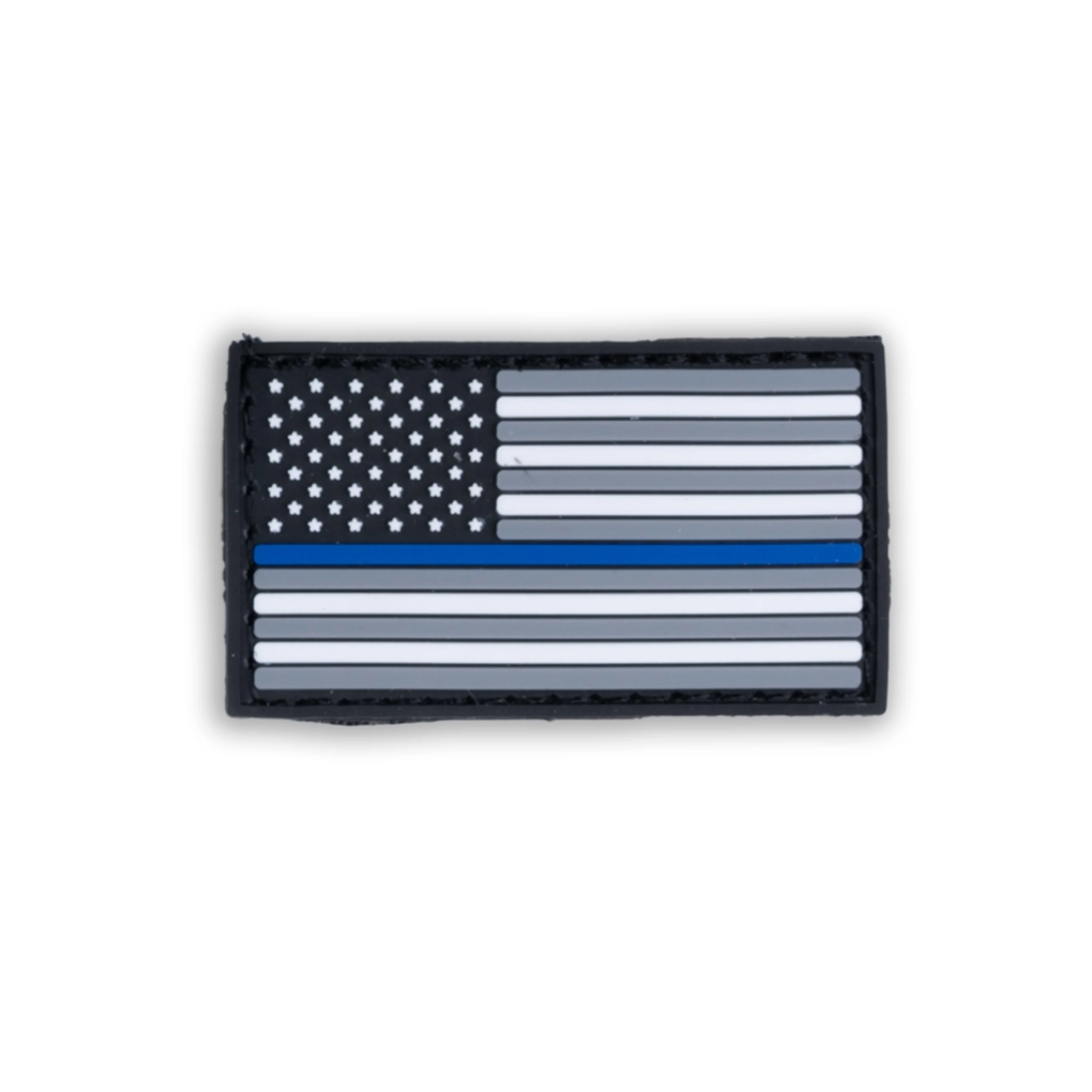 Boss Dog Tactical Collar Patch USA Thin Blue Line