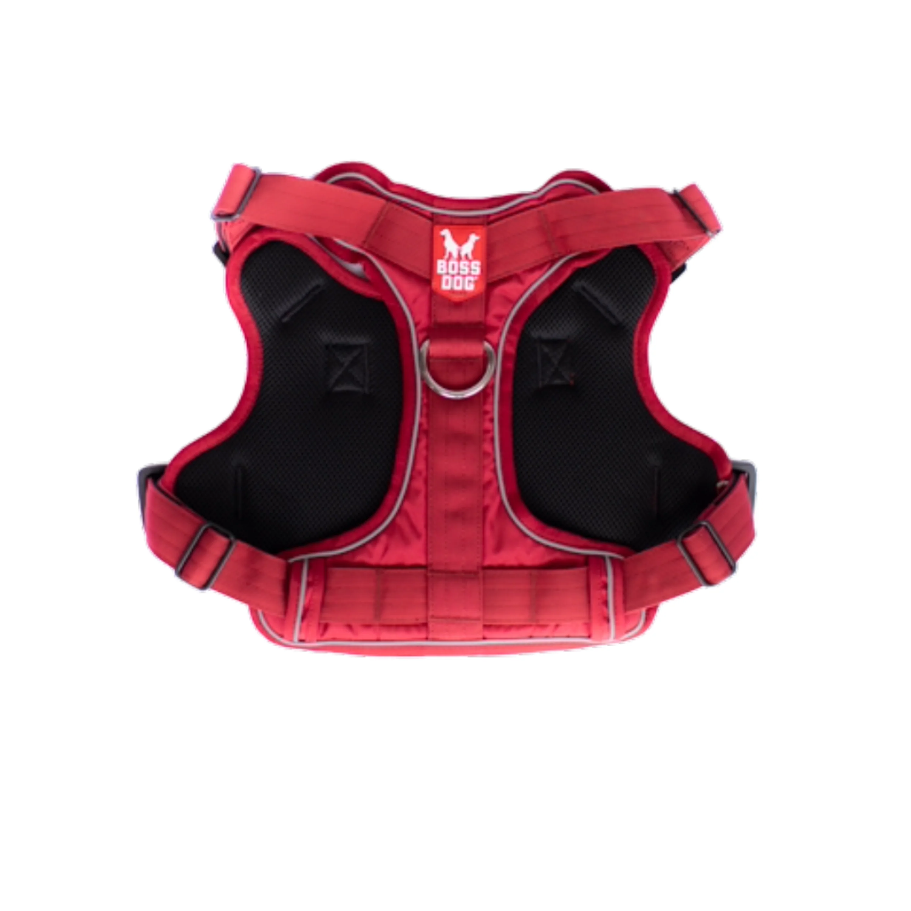 Boss Dog Tactical Dog Harness Red X-Large