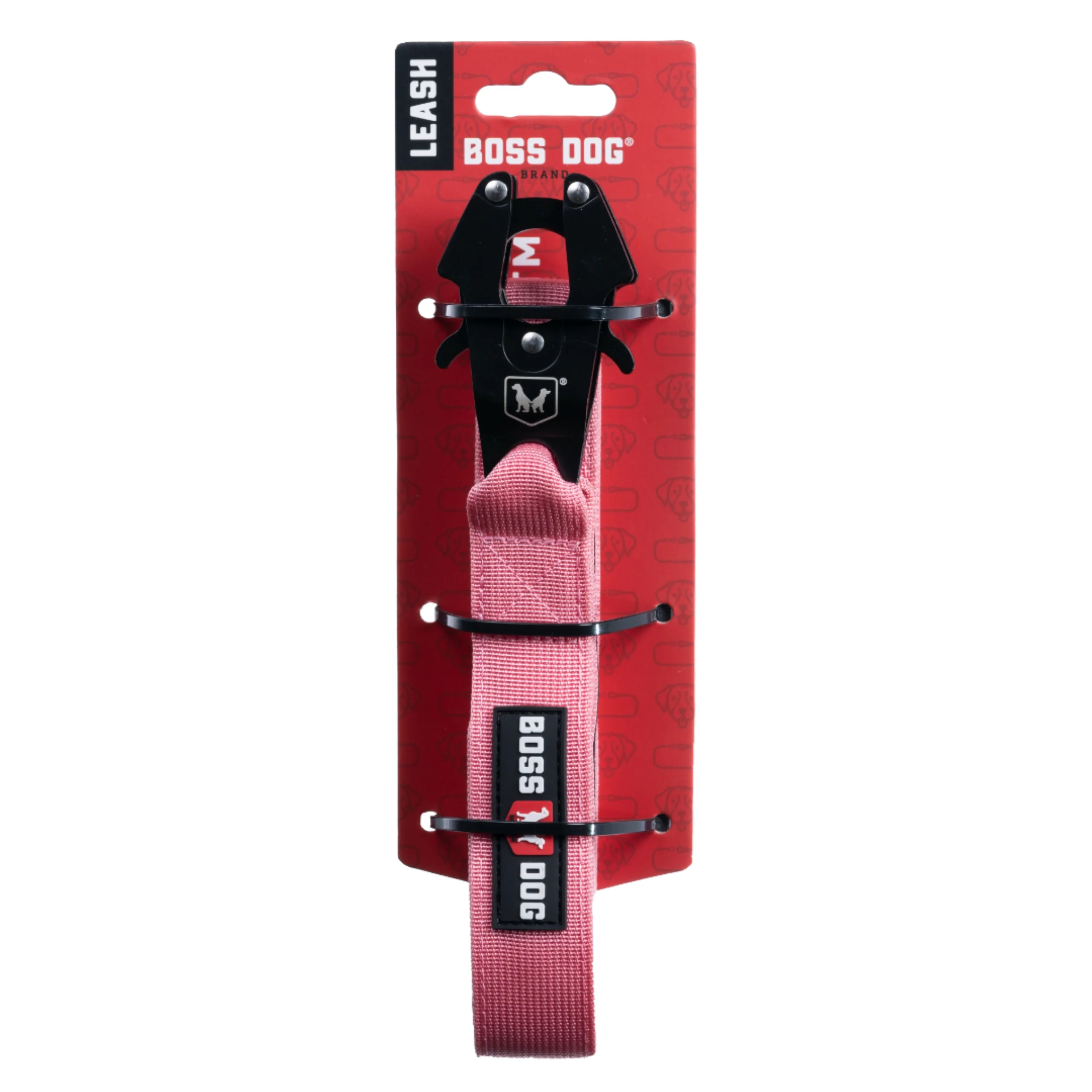 Boss Dog Tactical Dog Leash Pink 4 ft
