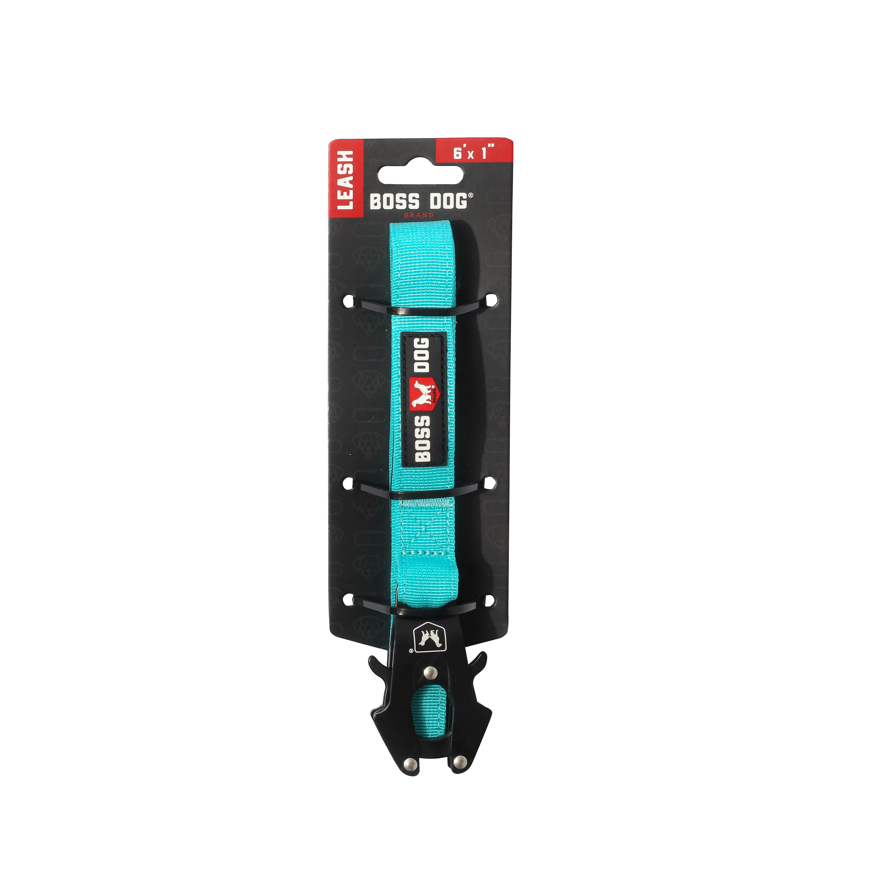 Boss Dog Tactical Dog Leash Teal 6 ft