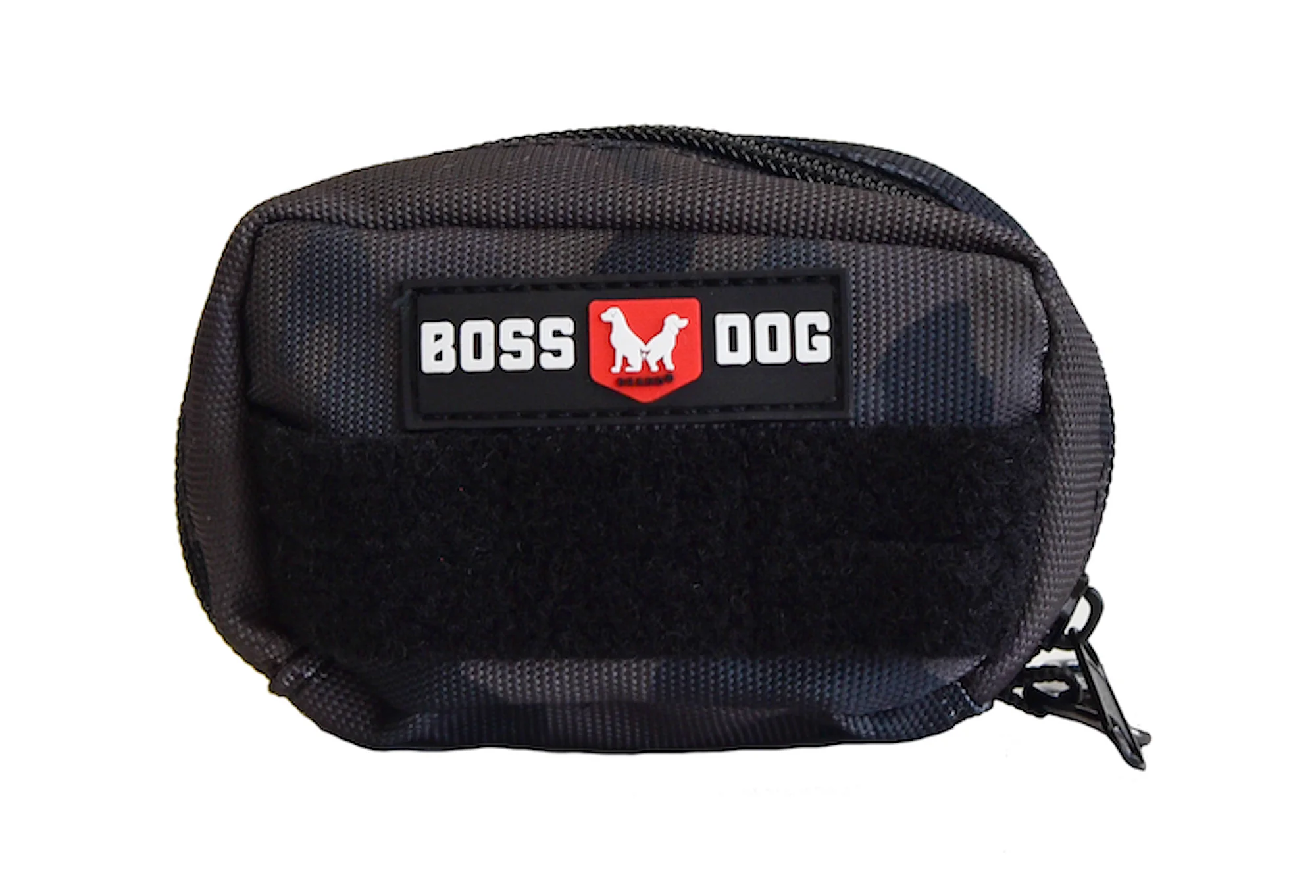 Boss Dog Tactical Molle Harness Bag Black Camo Small