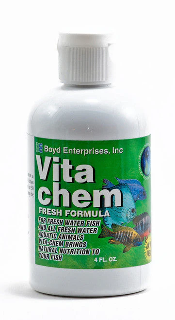 Boyd Enterprises VitaChem Fresh Formula Multi-Vitamin Freshwater Fish Supplement 4 fl. oz - Image 2