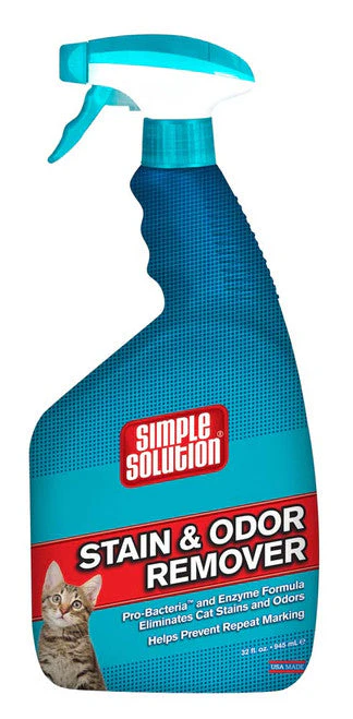 Simple Solution Cat Stain and Odor Remover 32 fl. oz - Image 2