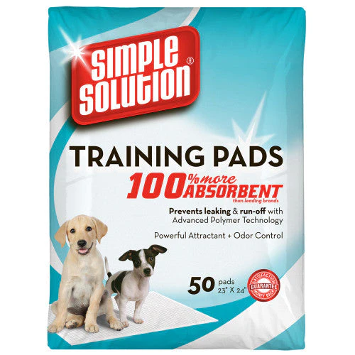 Simple Solution Original Training Pads 50 Pack 23 in x 24 in - Image 2