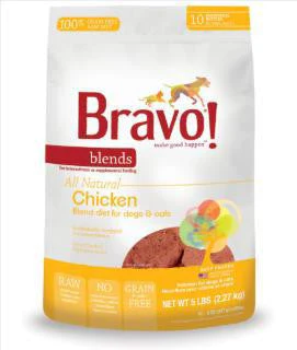 Bravo! Chicken Blend Burgers 5 lb. Bag SD-5 {L-1} 294020