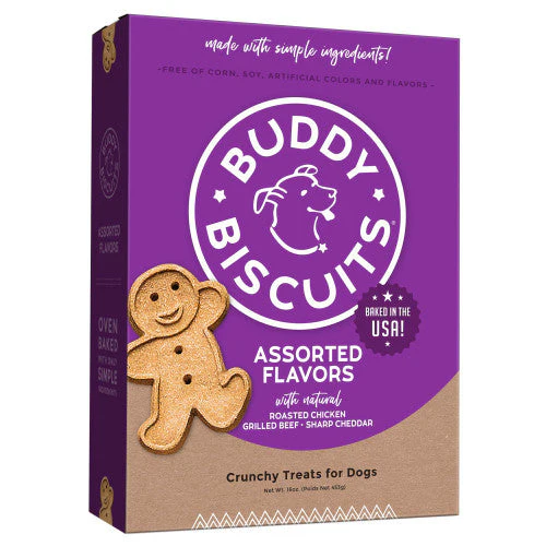 Cloud Star Buddy Biscuits Assorted Flavors Crunchy Biscuits 16 oz - Image 2