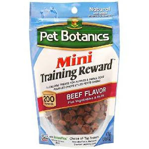 Cardinal Pet Botanics Beef Mini Training Rewards Treat 4z {L+1} 121022 - Image 2