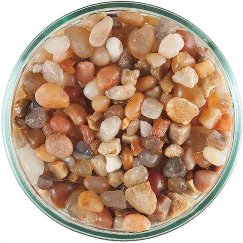 CaribSea Natural Essentials Freshwater Gravel Gemstone Creek 1/8-1/4" 2/20lb {L-1}084061 - Image 2