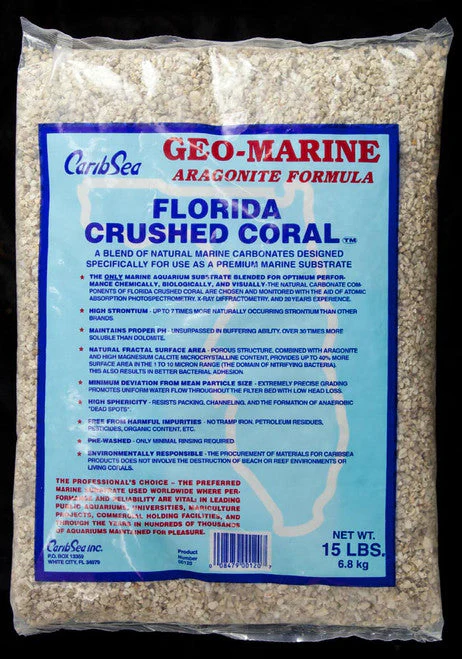 CaribSea Geo-Marine Florida Crushed Coral Substrate 15 lb - Image 2