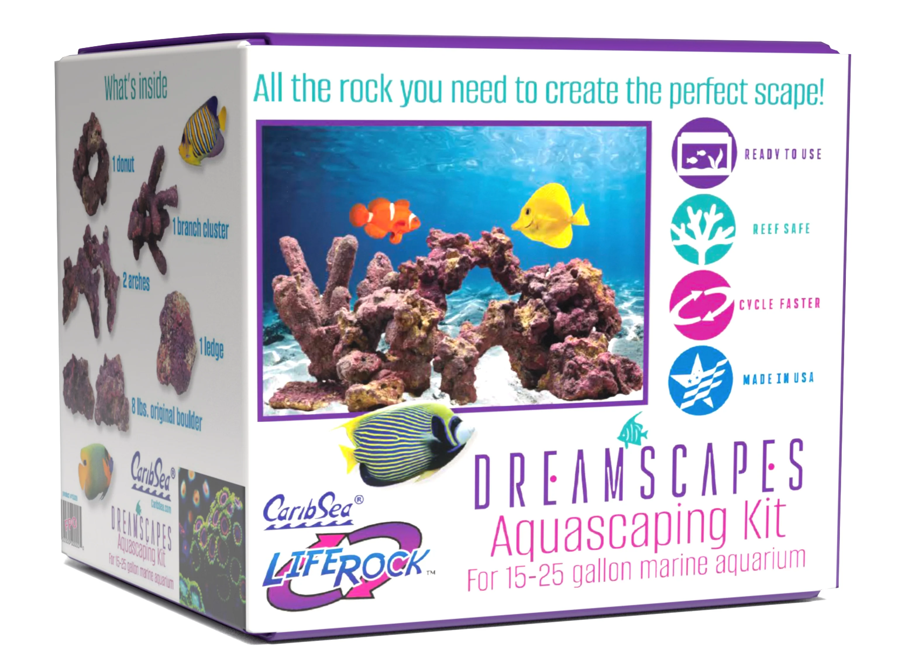 CaribSea LifeRock Dreamscapes Aquascaping Kit 15-25 gal