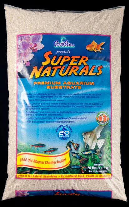 CaribSea Super Naturals Crystal River Aquarium Sand 20 lb - Image 2