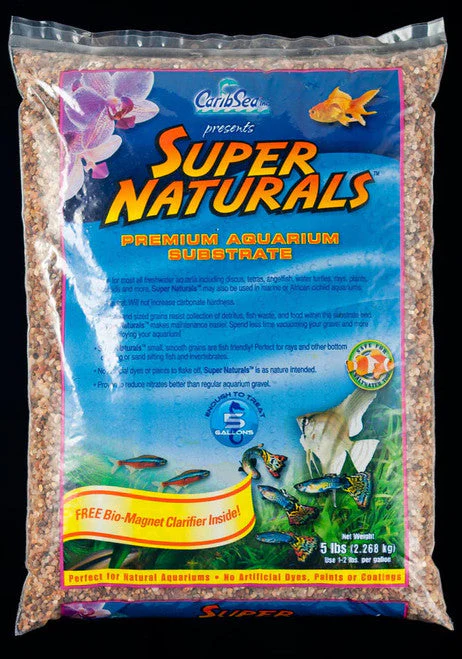 CaribSea Super Naturals Peace River Aquarium Gravel 5 lb - Image 2