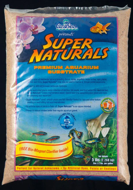 CaribSea Super Naturals Aquarium Sand 5 lb (DD) - Image 2