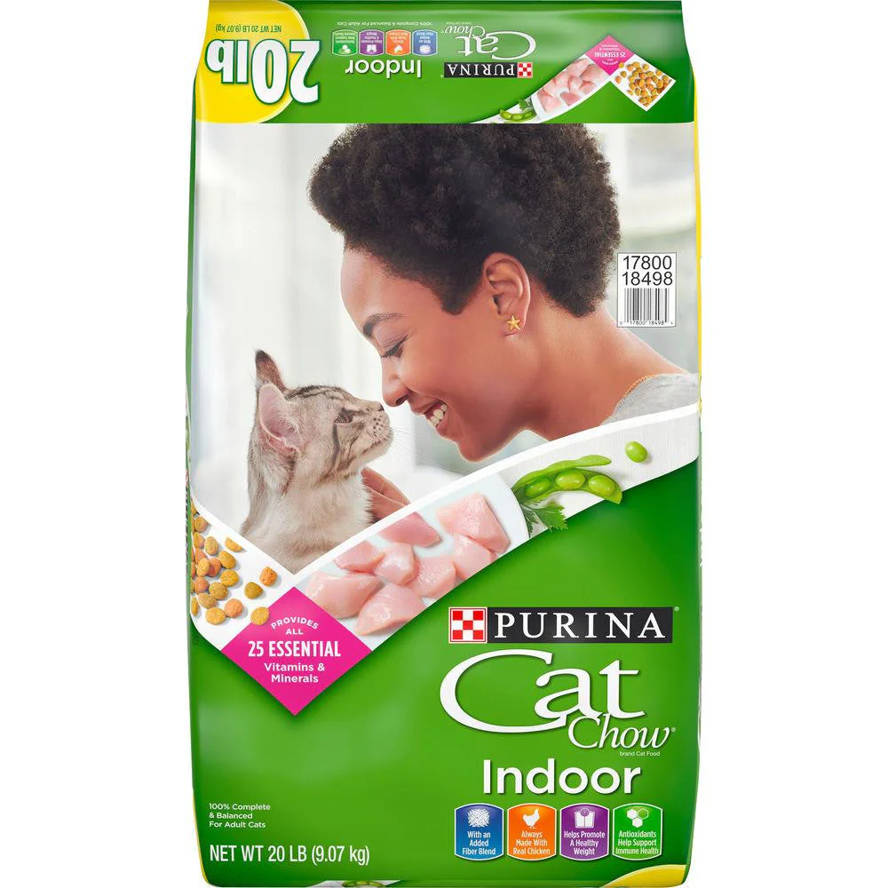 Purina Cat Chow Indoor Dry Food 20lb {L-1} 178867
