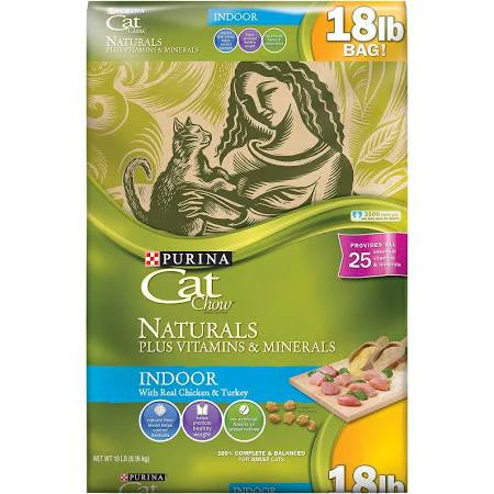 Cat Chow Natural Indoor 18lb{L-1} 178122 - Image 2