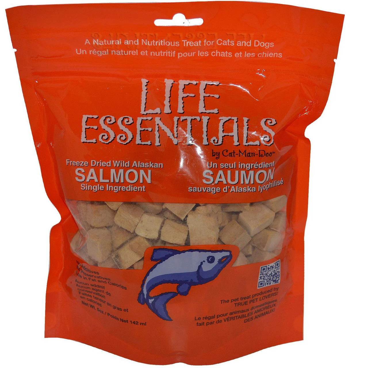 Catmandoo Freeze Dried Wild Salmon 5 oz. {L+1x} 890506(DD)