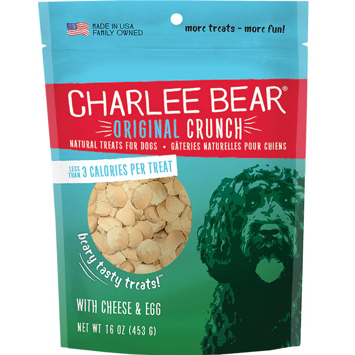 Charlee Bear Cheese/egg Dog Treat 6oz. {L+x}