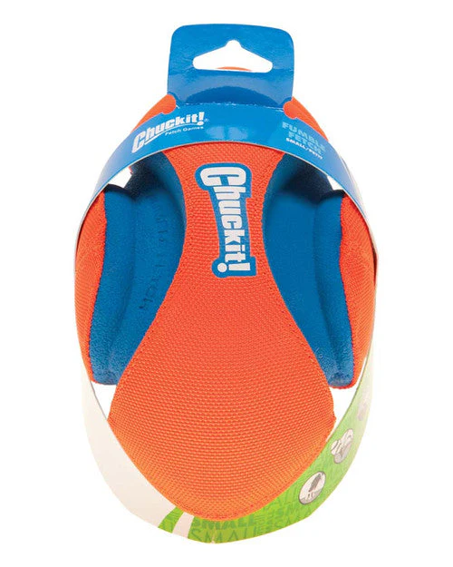 Chuckit! Fumble Fetch Dog Toy Blue/Orange SM - Image 2