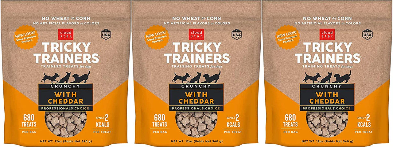 Cloudstar Dog Tricky Crunchy Cheddar 12oz