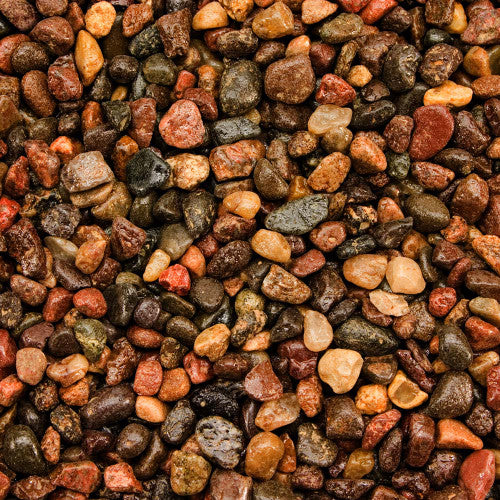 Estes Aquarium Gravel Red Flint 25 lb 3/8 in - Image 2