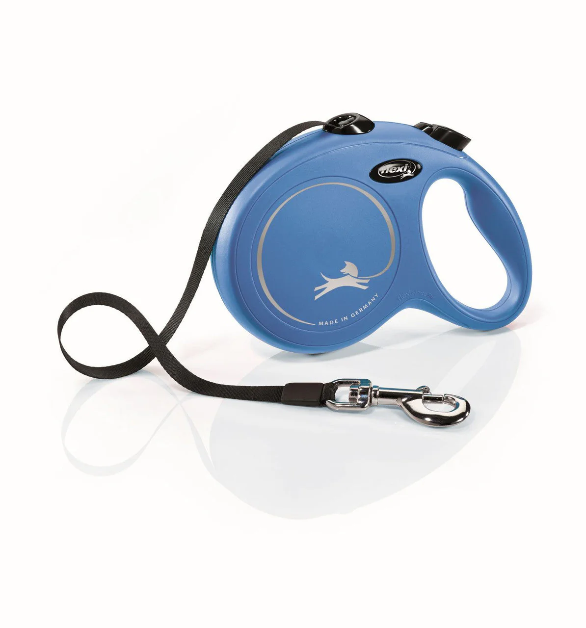 Flexi Flexi Classic Nylon Cord Dog Leash Blue 16ft LG up to 132lb