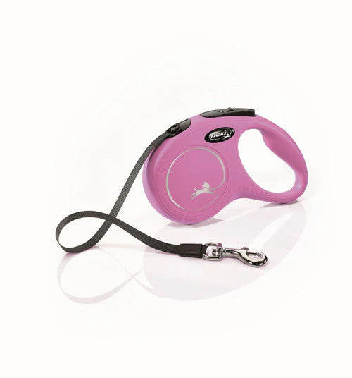 Flexi Flexi Classic Nylon Cord Dog Leash Pink 16ft SM up to 33lb - Image 2